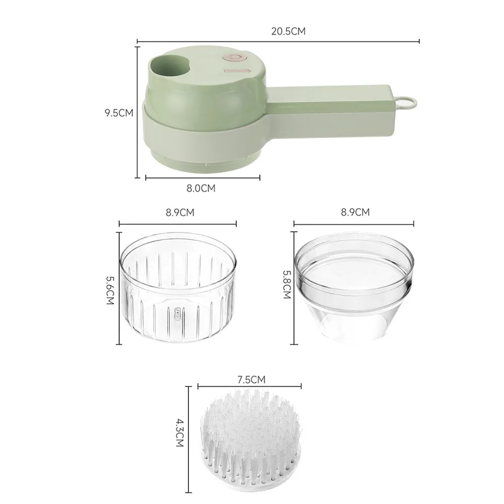 CleanGreen™- 4 in 1 Food Processor