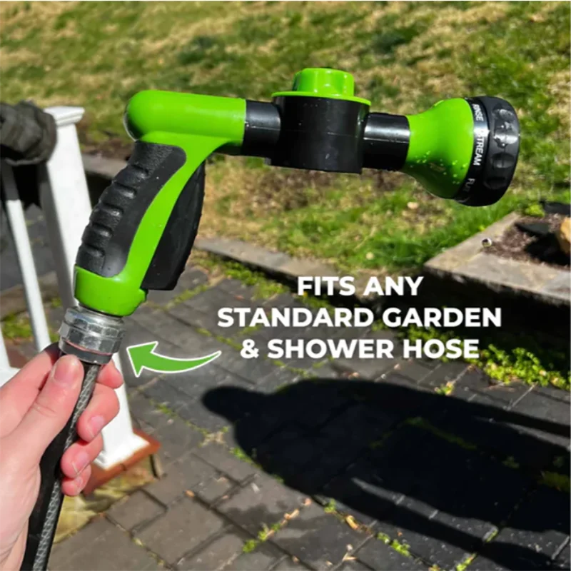 Dog Shower Gun Sprayer Adjustable High-pressure Nozzle Hoses Car Garden Washing Pet House Bathing Cleaning Tool