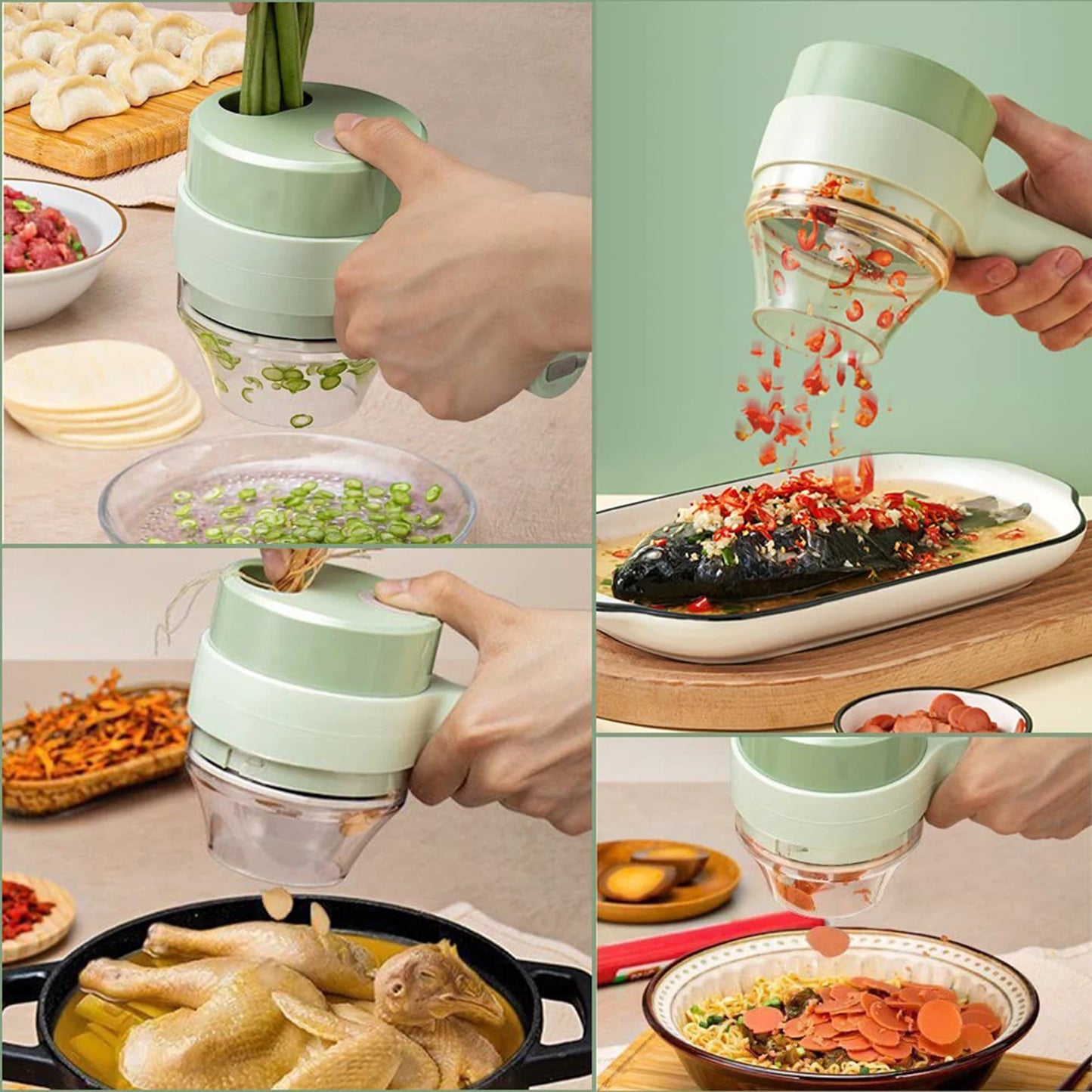 CleanGreen™- 4 in 1 Food Processor