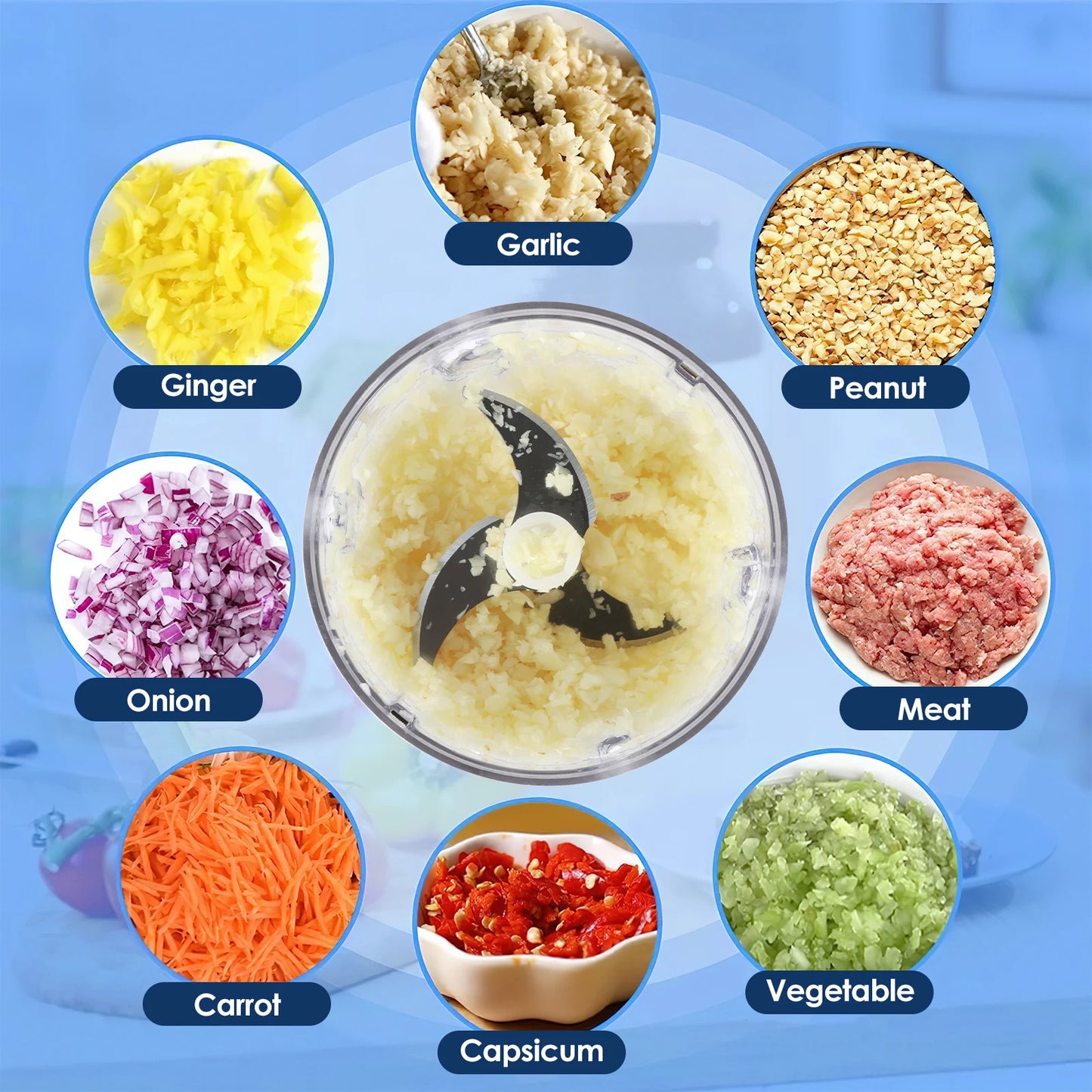 CleanGreen™- 4 in 1 Food Processor