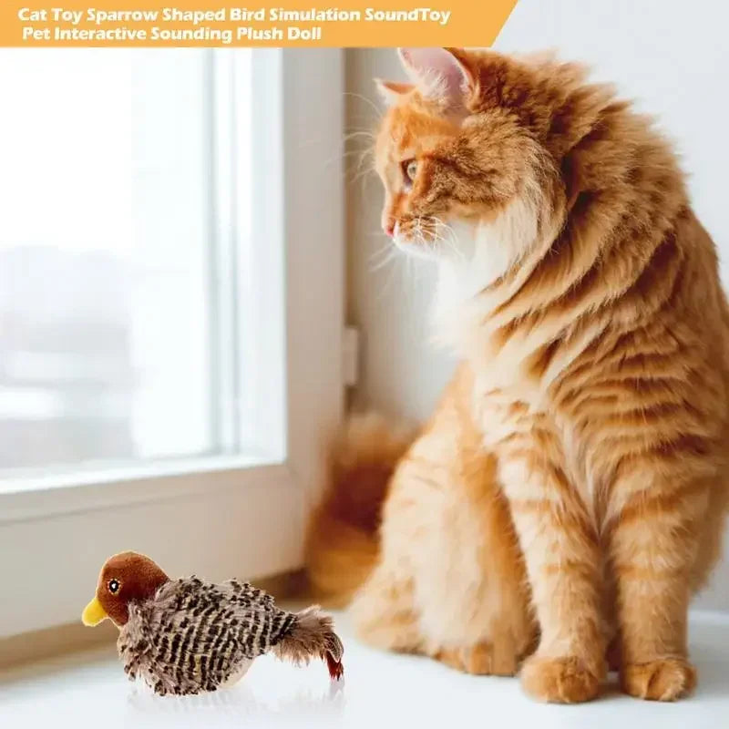 Chirpy Bird Cat Playmate