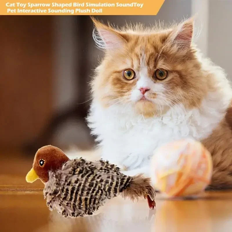 Chirpy Bird Cat Playmate