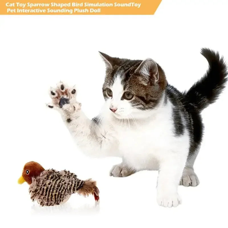 Chirpy Bird Cat Playmate