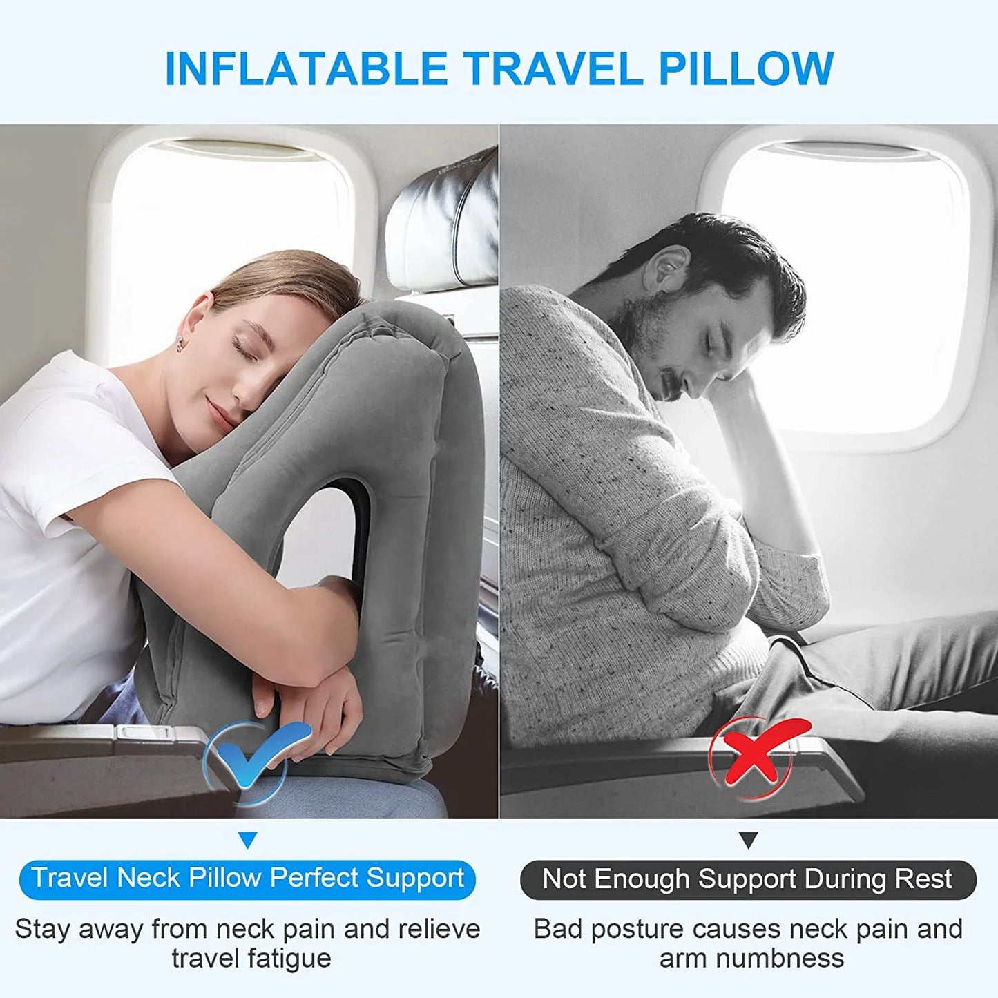 DreamAir Inflatable Neck Pillow
