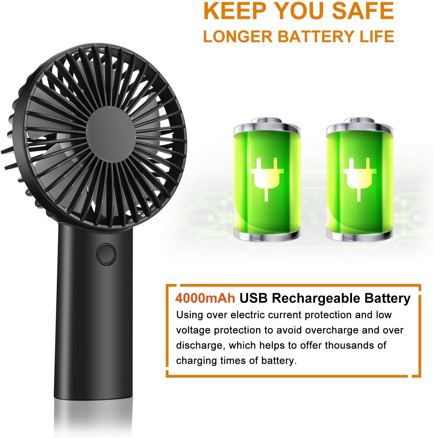Pneumatix™ - Portable Handheld Fan