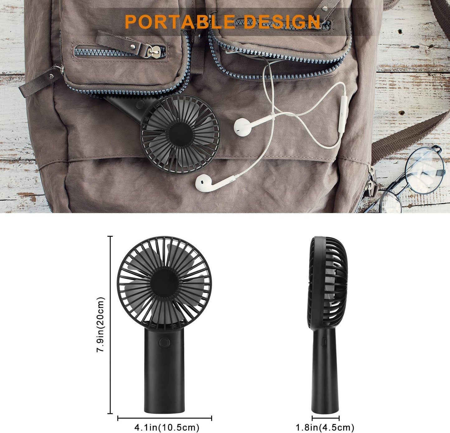 Pneumatix™ - Portable Handheld Fan