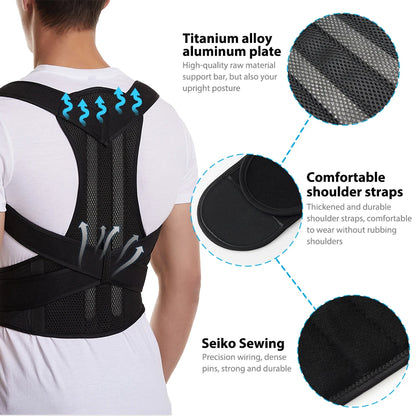 BackStar™ - Adjustable Back Shoulder Posture Corrector (Copy)