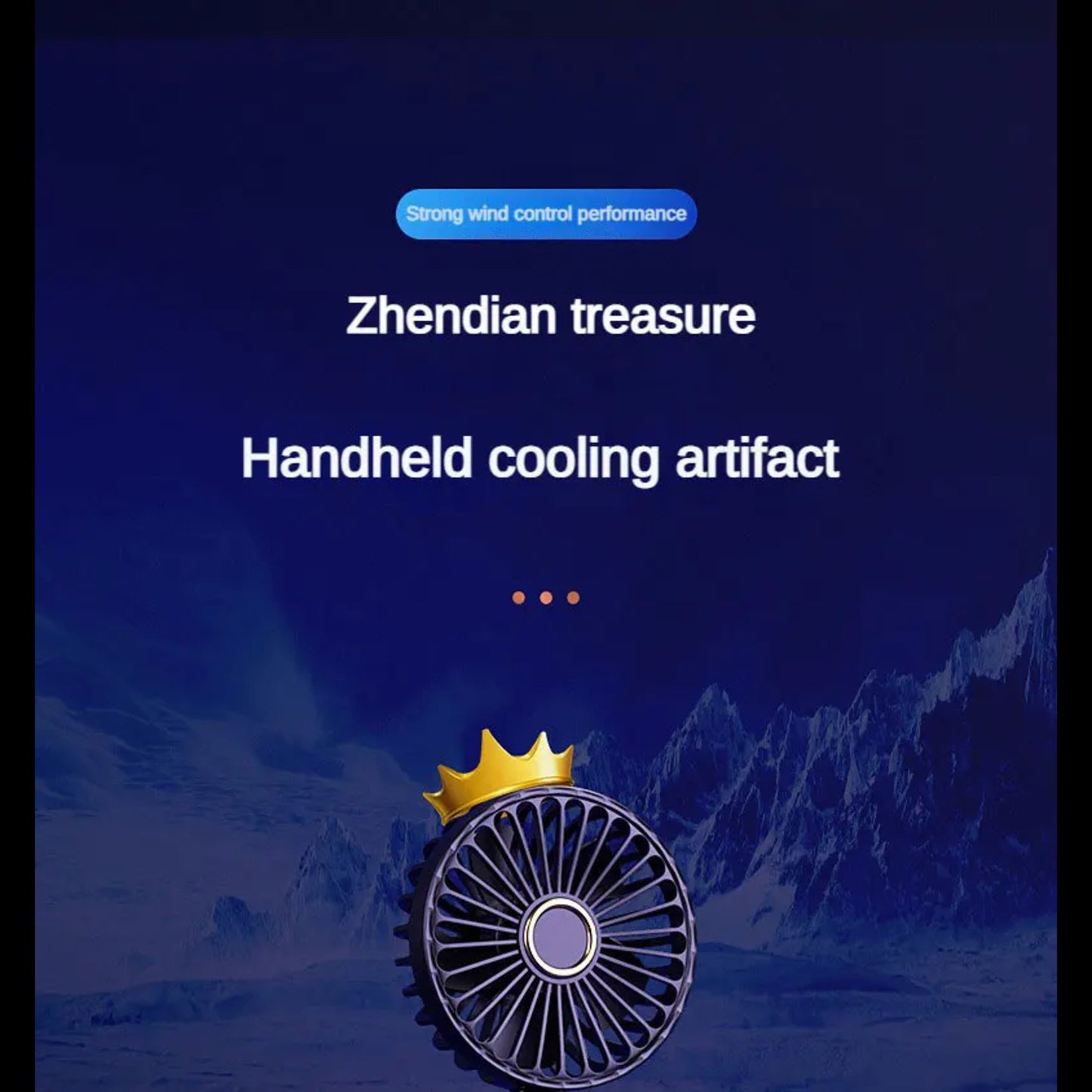 Pneumatix™ - Portable Handheld Fan