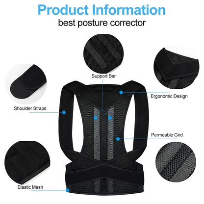 BackStar™ - Adjustable Back Shoulder Posture Corrector (Copy)