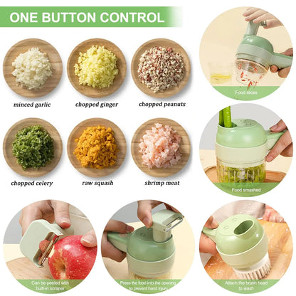 CleanGreen™- 4 in 1 Food Processor