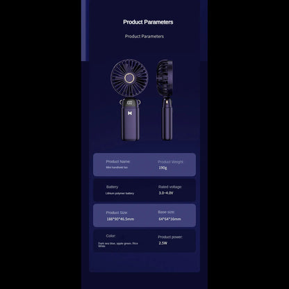 Pneumatix™ - Portable Handheld Fan
