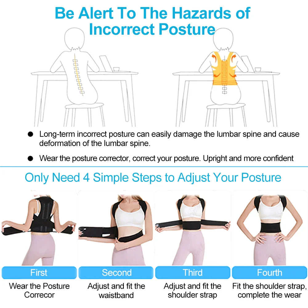 BackStar™ - Adjustable Back Shoulder Posture Corrector (Copy)