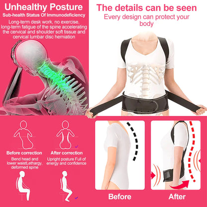 BackStar™ - Adjustable Back Shoulder Posture Corrector (Copy)