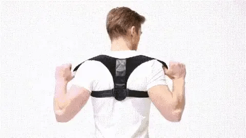 Adjustable Back Shoulder Posture Corrector Belt Clavicle Spine Support Reshape Your Body Home Office Sport Upper Back Neck Brace