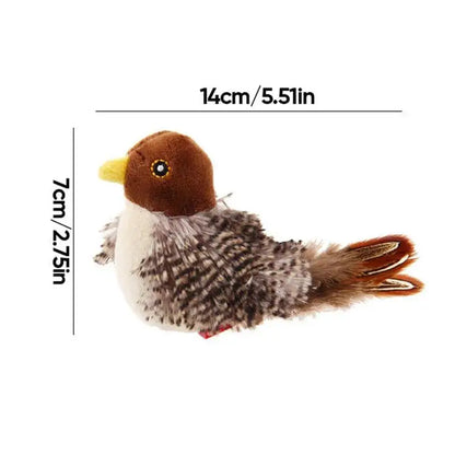 KwikCat™ - Interactive Catbird Plush Toy
