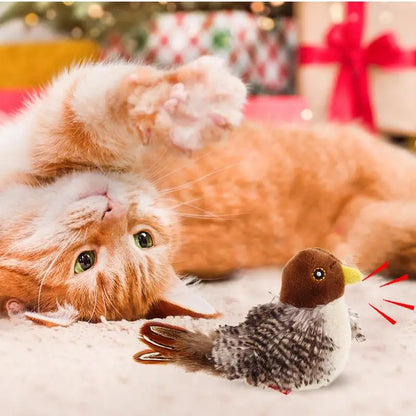 KwikCat™ - Interactive Catbird Plush Toy