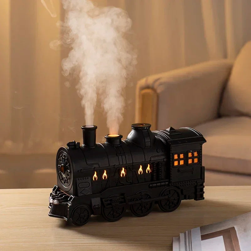 Retro Train Aroma Humidifier Light