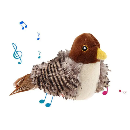 KwikCat™ - Interactive Catbird Plush Toy