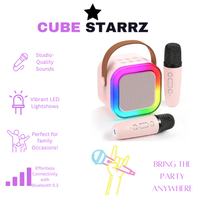 CubeStarrz™ PartyPro Karaoke Machine